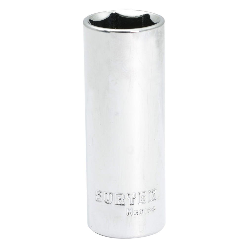 Dado Largo Cuadro De 3/8'', 6 Puntas, En Pulgadas, 11/16'' Surtek