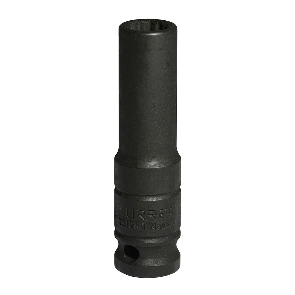 Dado De Impacto Largo Cuadro De 1/2'', 12 Puntas, Métrico, 12 Mm Urrea