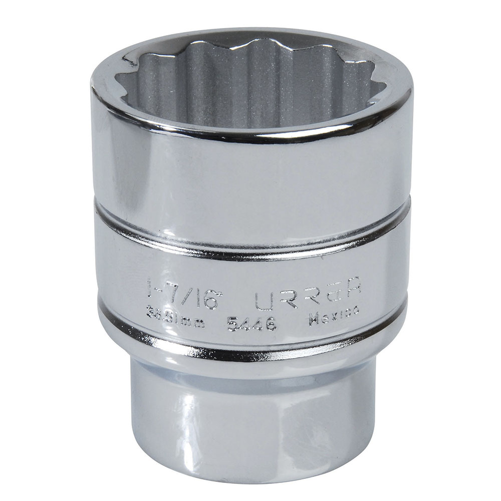 Dado Cuadro De 1/2'', 12 Puntas, En Pulgadas, 1-7/16'' Urrea