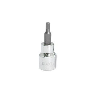 Foto 1 | Dado Con Punta Hexagonal Cuadro De 3/8'', Métrico, 4 Mm Surtek