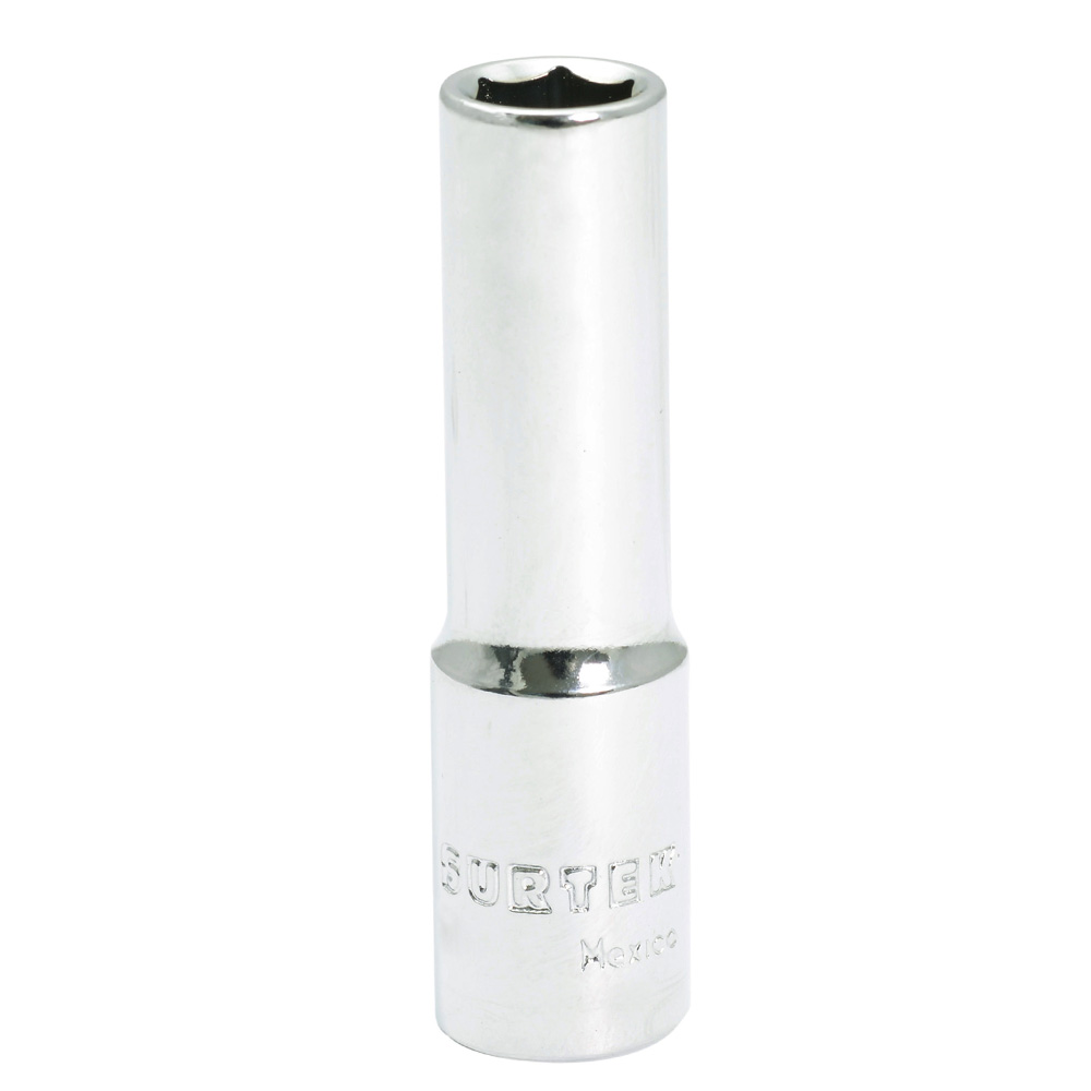 Dado Largo Cuadro De 3/8'', 6 Puntas, En Pulgadas, 3/8'' Surtek
