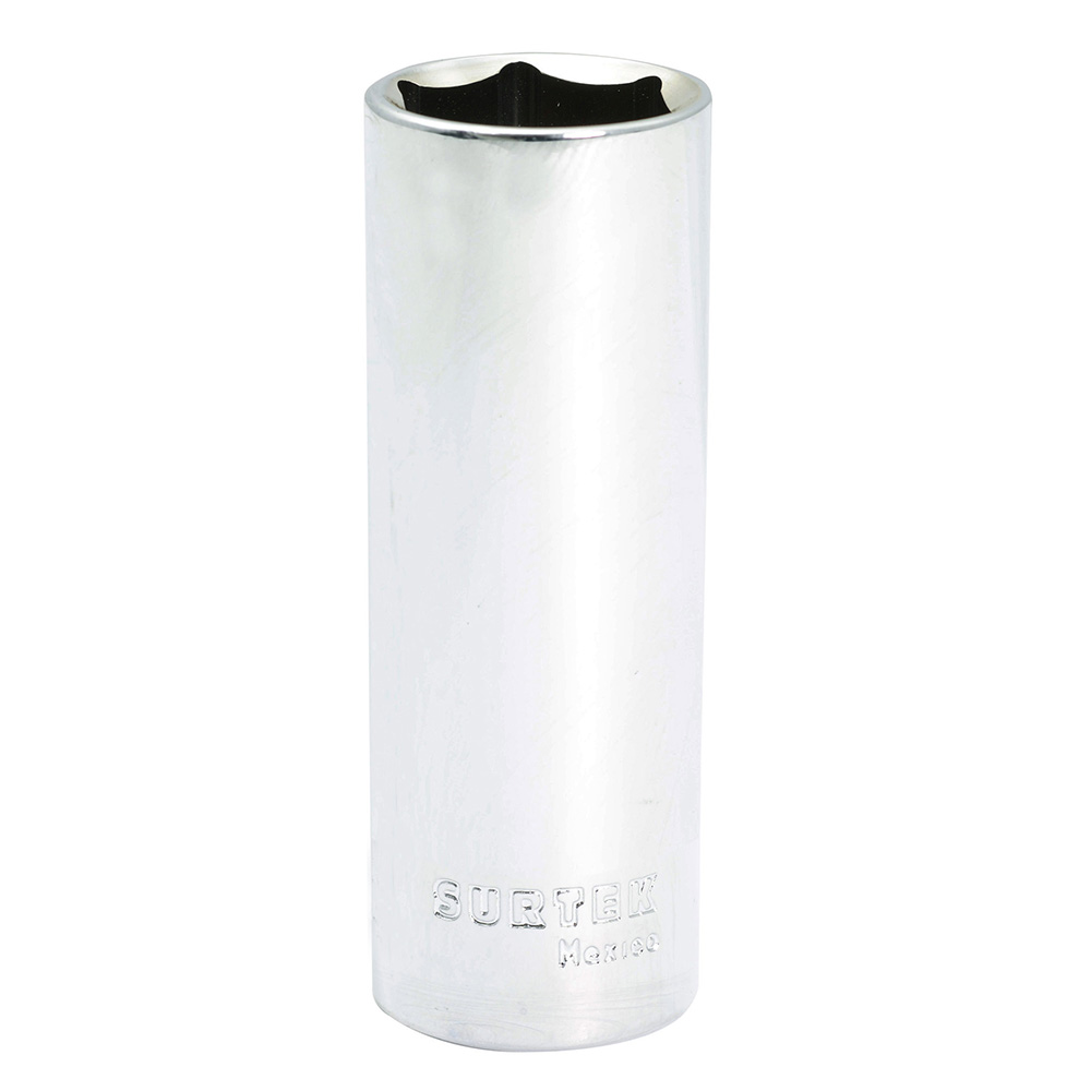 Dado Largo Cuadro De 1/2'', 6 Puntas, En Pulgadas, 1'' Surtek