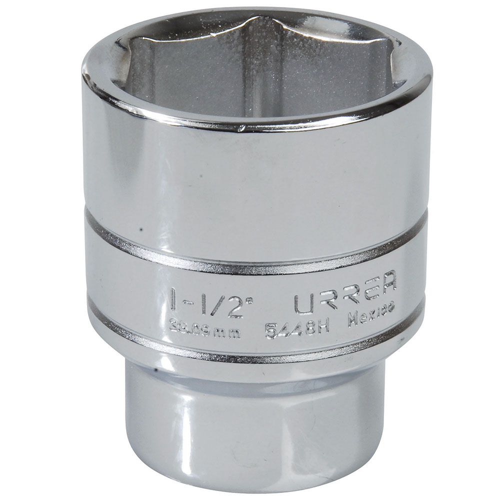 Dado Cuadro De 1/2'', 6 Puntas, En Pulgadas, 1-1/2'' Urrea