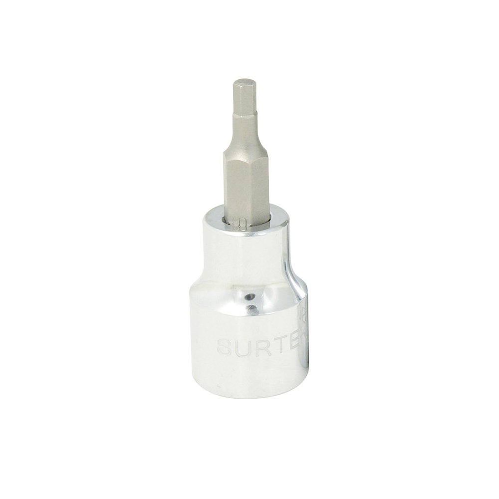 Dado Con Punta Hexagonal Cuadro De 3/8'', 6 Puntas, En Pulgadas, 3/8'' Surtek