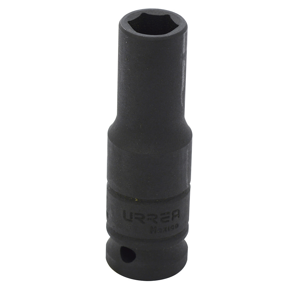 Dado De Impacto Largo Cuadro De 1/2'', 6 Puntas, En Pulgadas,  3/8'' Urrea