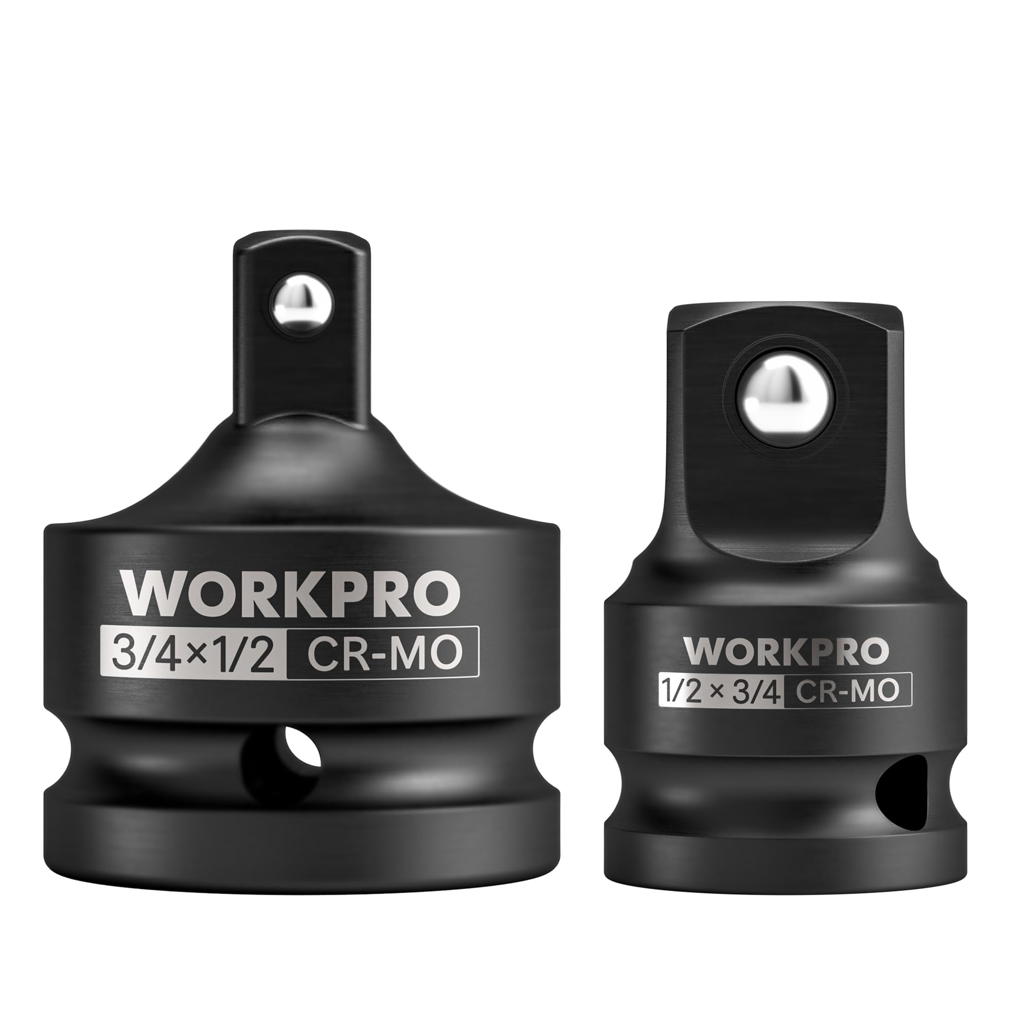 Foto 2 pulgar | Juego De Adaptadores Impact Socket Workpro De 3/4 F A 1/2 M Y De 1/2 F A 3/4 M - Venta Internacional.