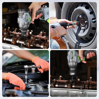 Foto 5 | Juego De Adaptadores Impact Socket Workpro De 3/4 F A 1/2 M Y De 1/2 F A 3/4 M - Venta Internacional.