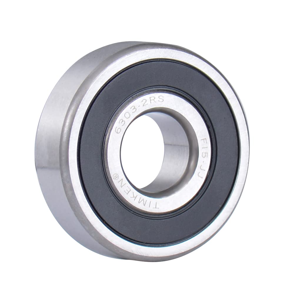 Foto 4 | Rodamientos Timken 6303-2rs, Doble Junta De Goma, 17 Mm X 47 Mm X 14 Mm - Venta Internacional.