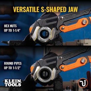 Foto 2 | Llave Para Tubos Klein Tools 68230 S-jaw, Ajuste Rápido, 13 Pulgadas - Venta Internacional.