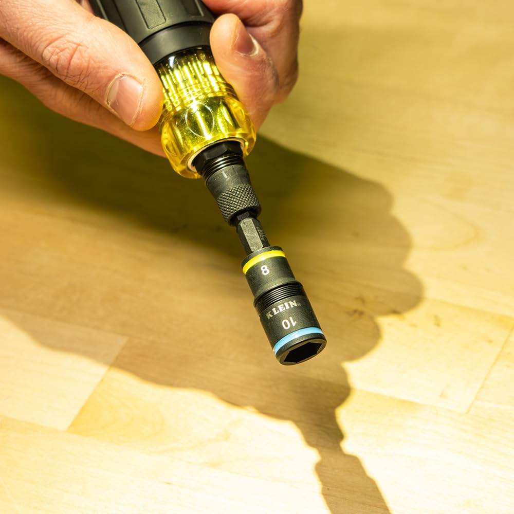 Foto 6 pulgar | Juego De Enchufes Klein Tools 32931m 2 En 1 De Impacto Métrico De 8 Mm Y 10 Mm - Venta Internacional.