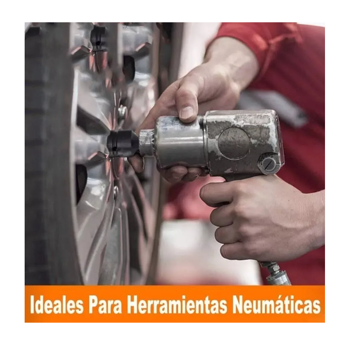Foto 4 pulgar | Juego Adaptadores Para Dados Y Llaves De Impacto 6pzs Eo Safe Imports Esi-6611-1 Rojo