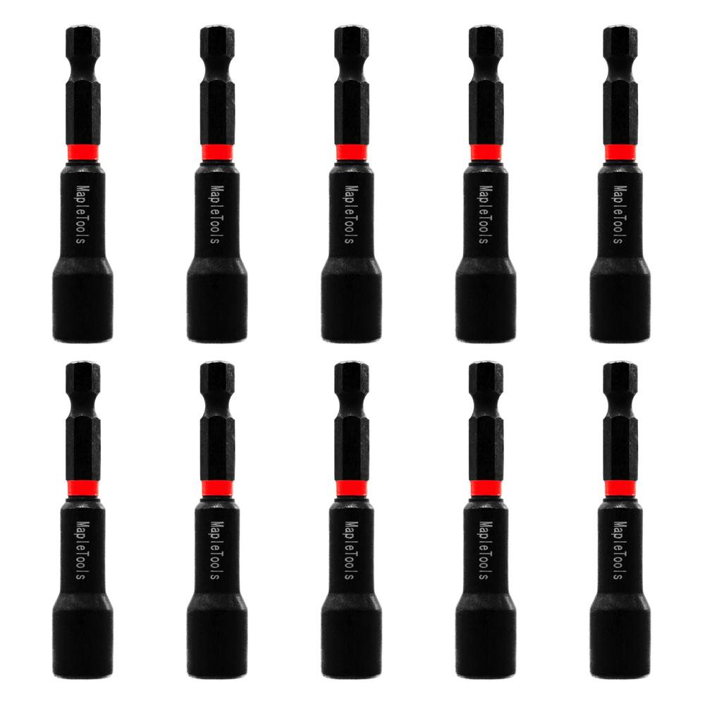Dados Magnéticos Maple Tools 5/16'' para Taladro 10 Piezas