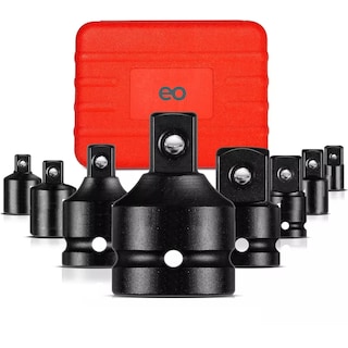 Foto 1 | Juego De Adaptadores De Impacto P/matraca 8 Pz Eo Safe Imports Esi-13151-1 Negro