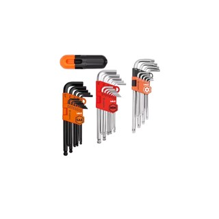 Foto 1 | Juego De Llaves Allen Lab.g Pulgadas Y Métricas 36 Pcs, Negro Plata Rojo Naranja