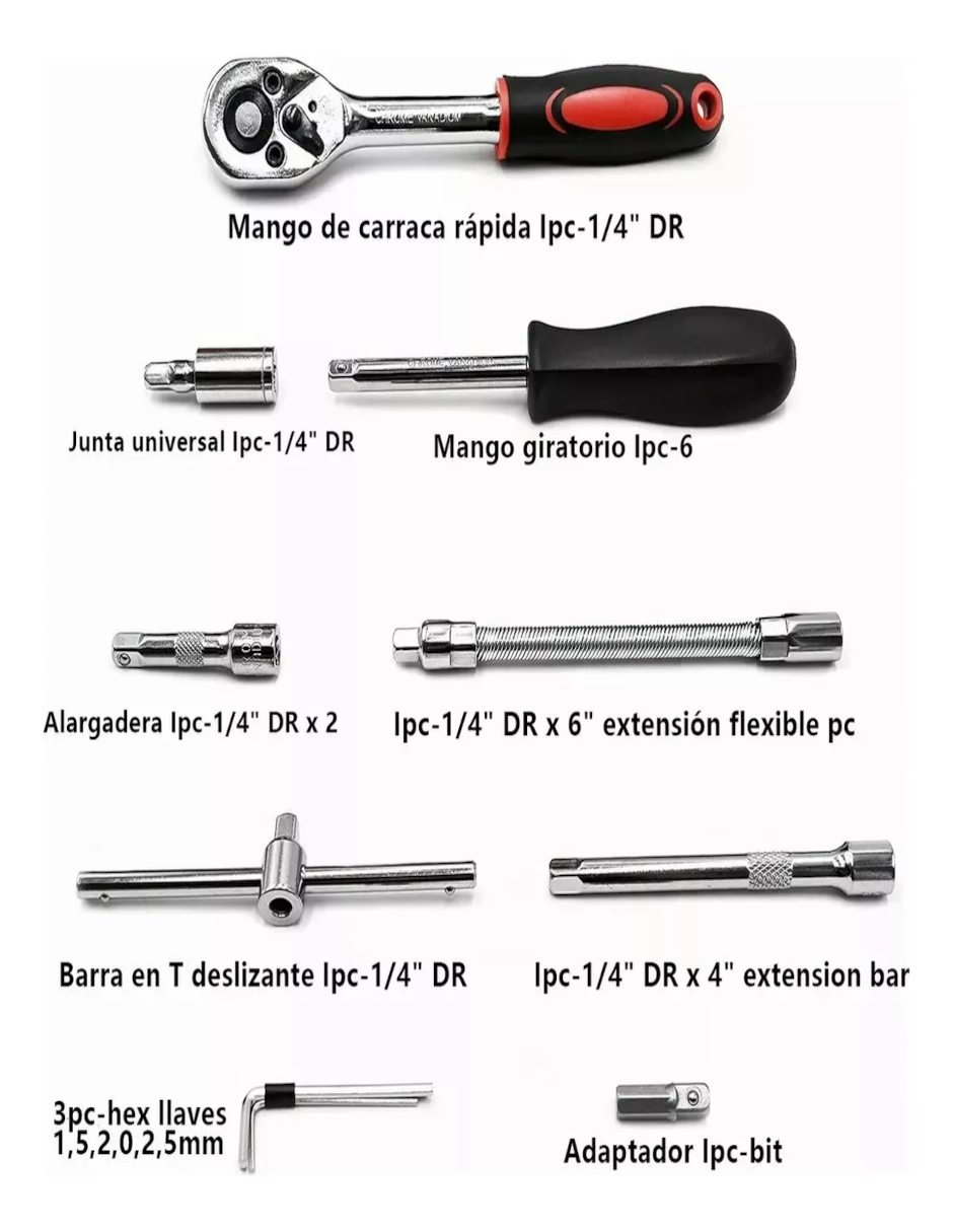 Foto 4 pulgar | Juego De Herramientas Manuales + Termo Güish Gratis