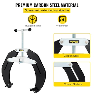 Foto 4 | Abrazadera De Tubo Vevor Vv-uc-125 De 5 A 12 Cm De Acero Al Carbono Ligera - Venta Internacional.