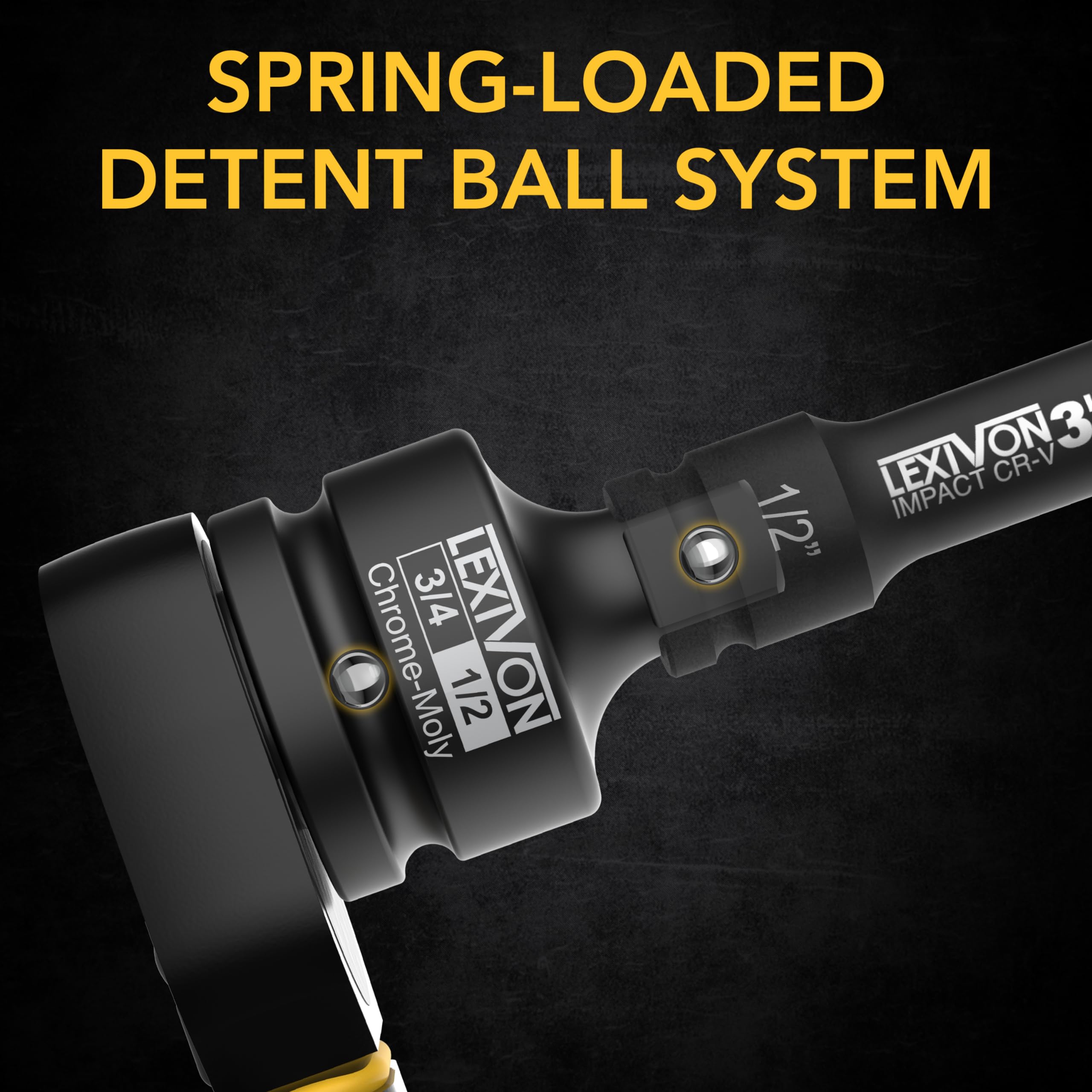 Foto 6 pulgar | Adaptador Impact Socket Lexivon 3/4 Hembra X 1/2 Macho Lx-402 - Venta Internacional.