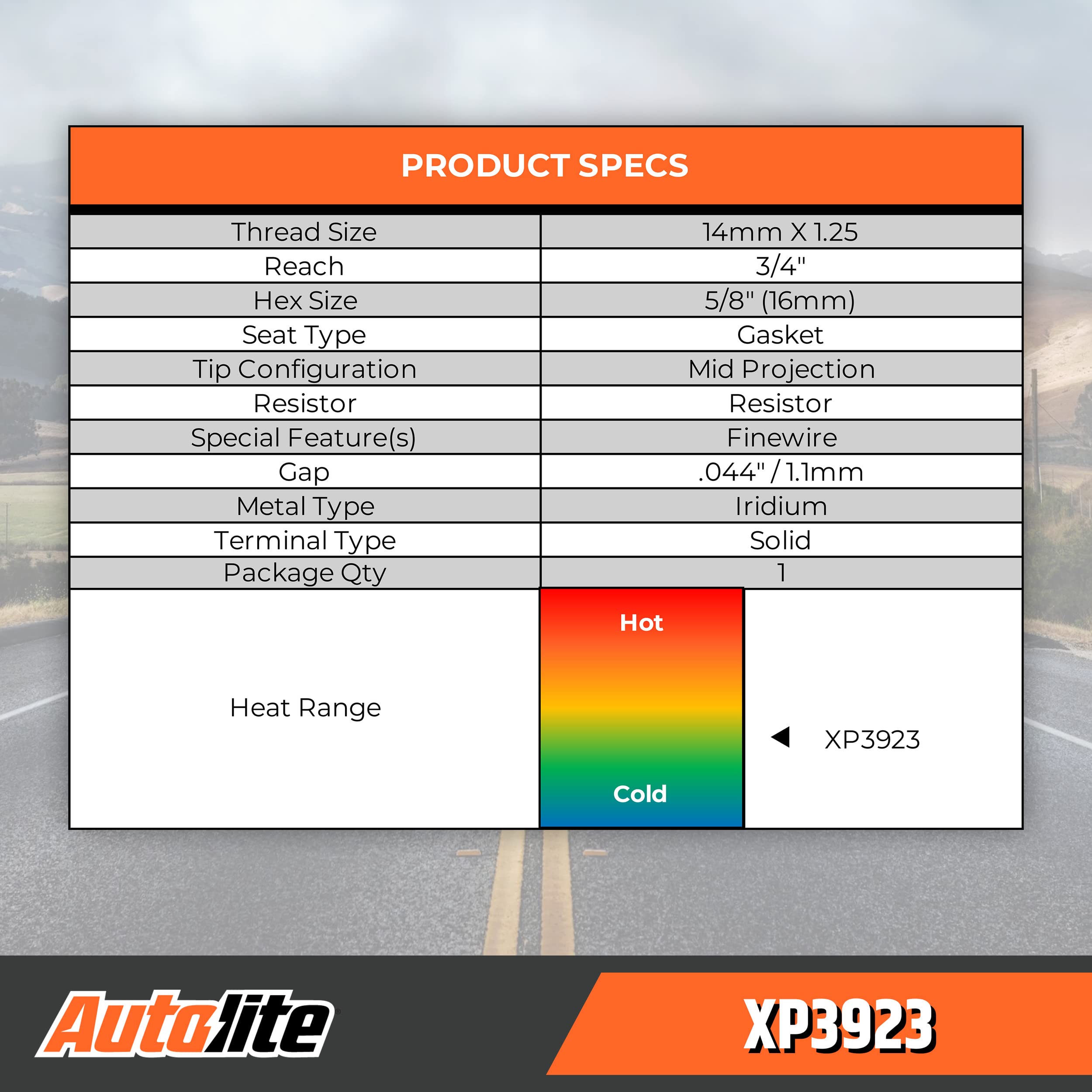 Foto 7 | Bujías Autolite Iridium Xp Xp3923 Automotive (paquete De 4) - Venta Internacional.
