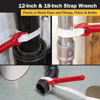 Foto 4 | Llave De Correa Titan 21316, 45 Cm, Tubo De 20 Cm, Tubo De 13 Cm - Venta Internacional.