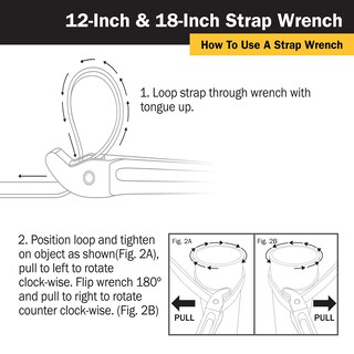 Foto 5 | Llave De Correa Titan 21316, 45 Cm, Tubo De 20 Cm, Tubo De 13 Cm - Venta Internacional.