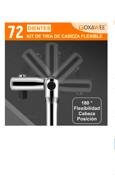 Foto 4 pulgar | Juego De Trinquetes Matracas De Herramientas Xtellar  Llaves Color Plateado Juego De Llaves De Carraca