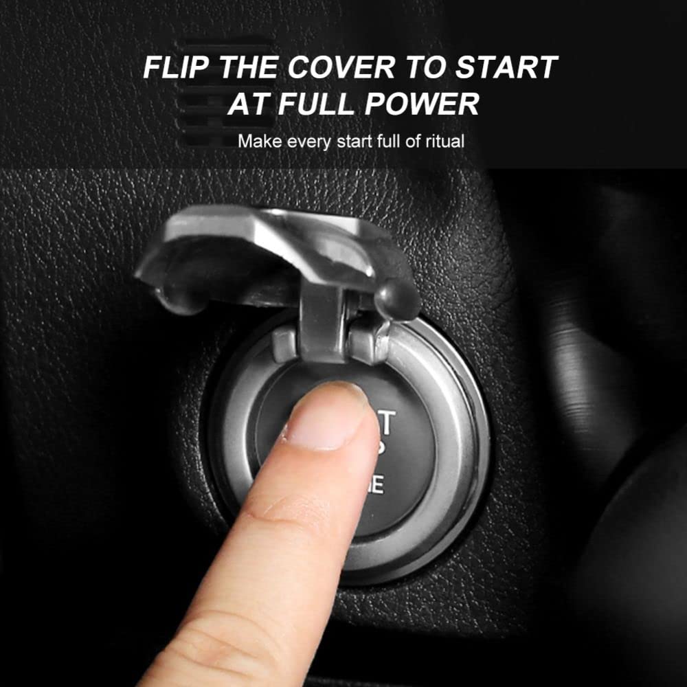 Foto 4 pulgar | Adhesivo Para Coche Con Botón Pulsador De Encendido Y Parada - Venta Internacional.