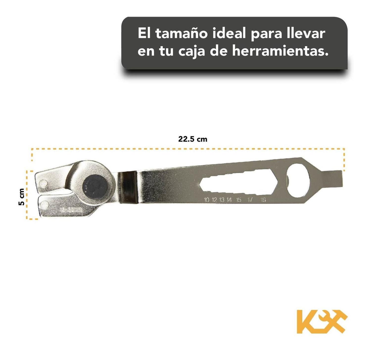 Foto 6 pulgar | Esmeril Angular Llave 4 en 1 Capacidad 15-52mm