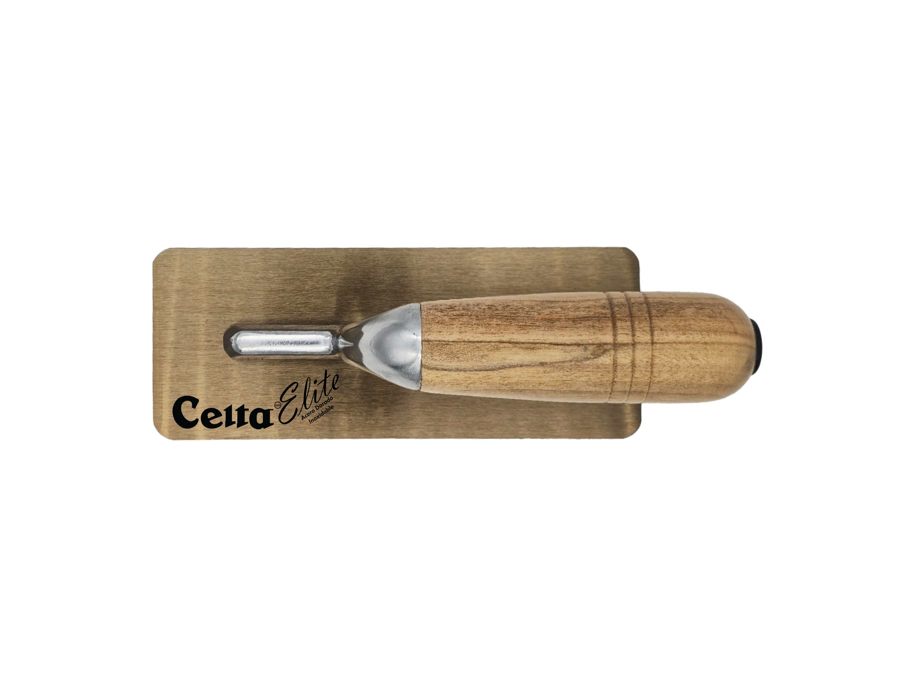 Foto 4 pulgar | Llana Mini 4p Celta Elite De Acero Inoxidable Dorado