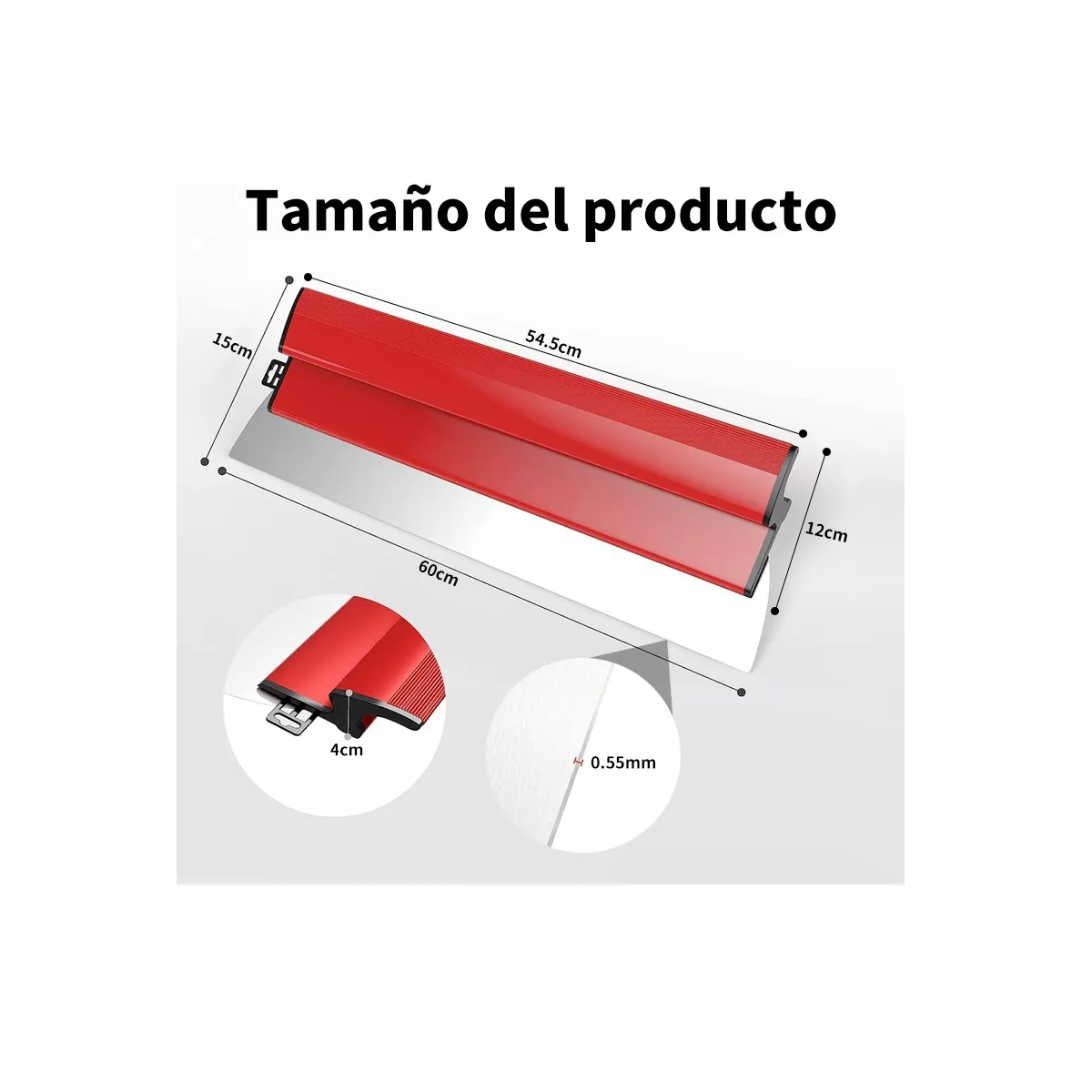 Foto 3 pulgar | Cuchilla para Desnatar Paneles De Yeso De 60 Cm  Eo Safe Imports Esi-18280 Naranja