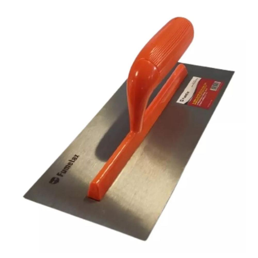 Espátula Llana Liza Fumetax 11 x 5 Pulgadas con Mango Plástico