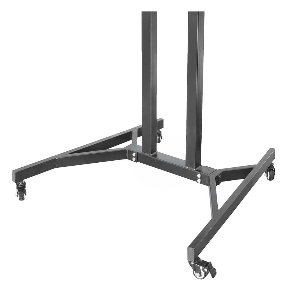 Foto 4 pulgar | Soporte Mitzu Lcd-3072 color Negro con Ruedas para Pantallas de 32'' a 70''