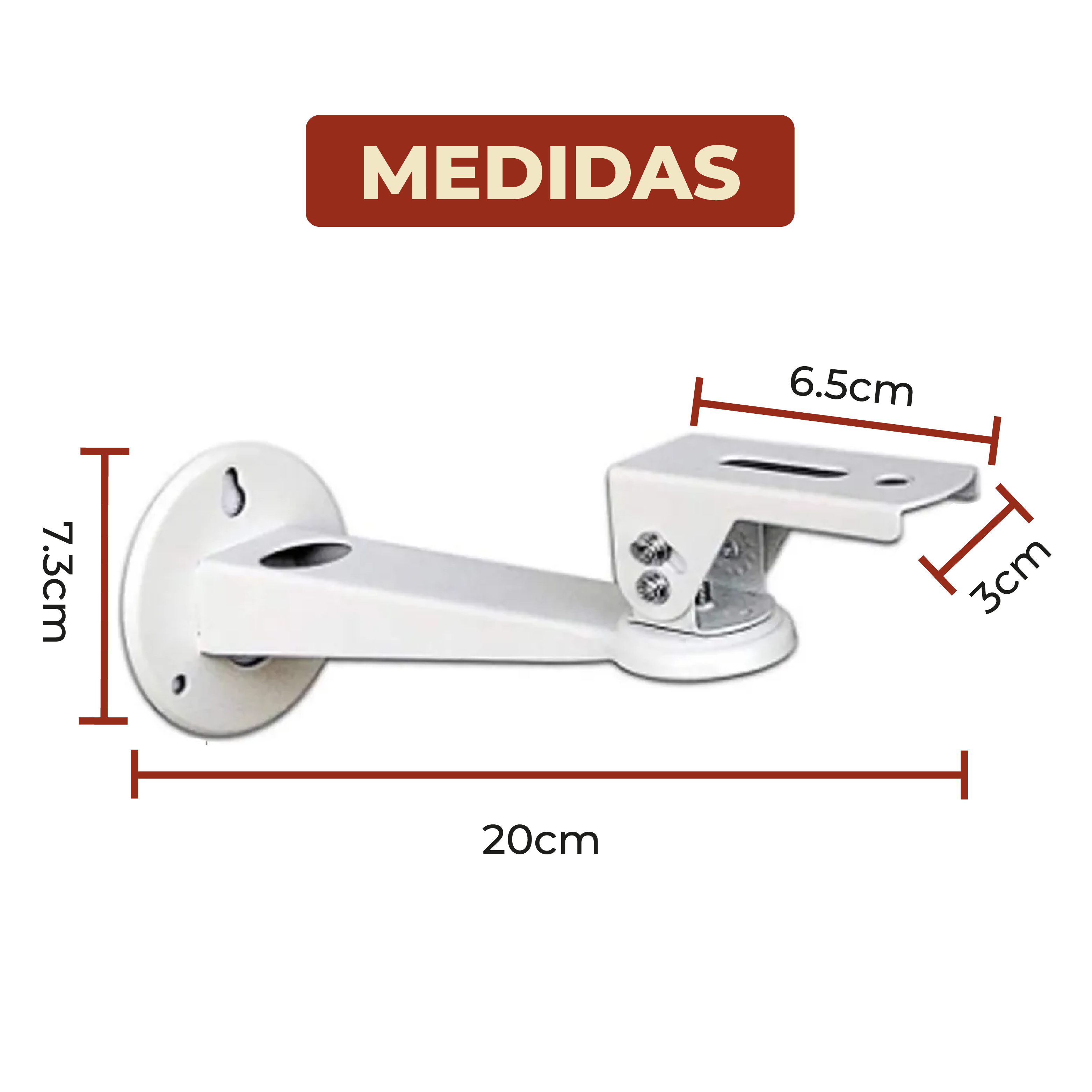 Foto 9 pulgar | Soporte de Techo Universal Mini Proyector 360° para Cámara