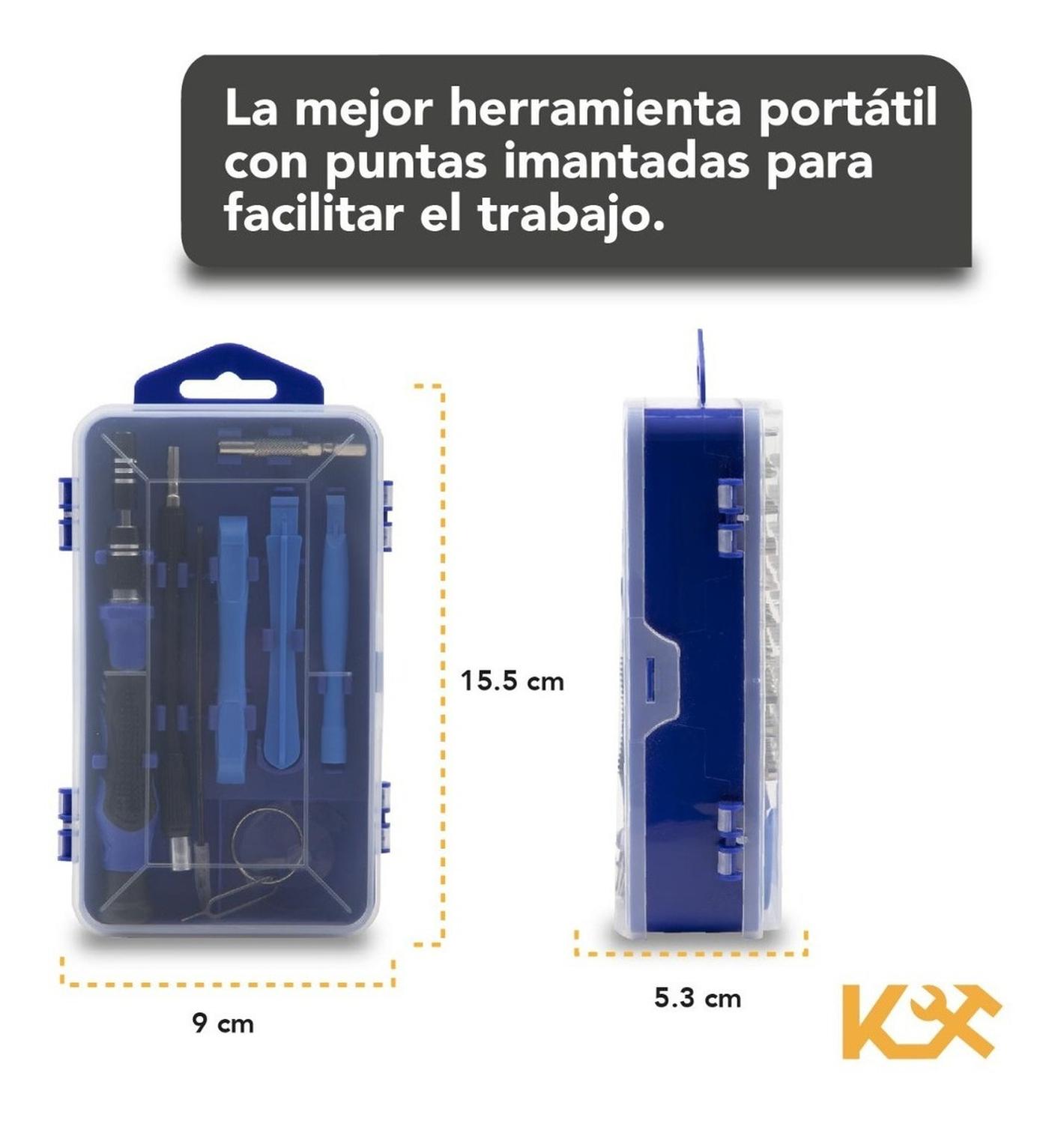 Foto 6 pulgar | Caja de Desarmadores Kingsman 117 Piezas