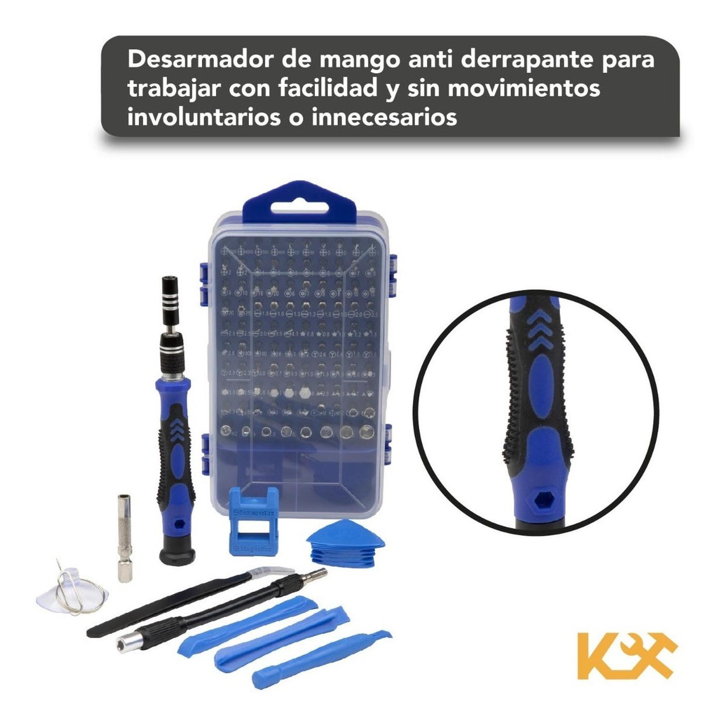 Foto 7 pulgar | Caja de Desarmadores Kingsman 117 Piezas