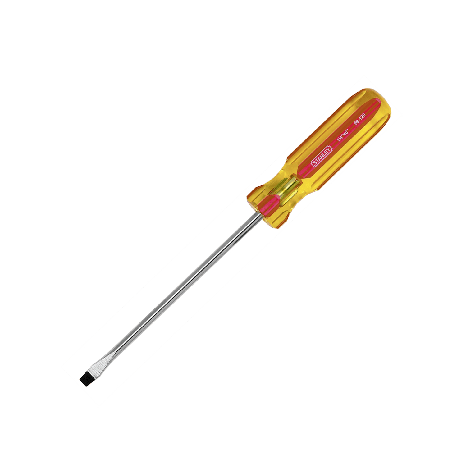 Foto 2 pulgar | Desarmador Plano 1/4 x 6 Pulgada Stanley 69-120