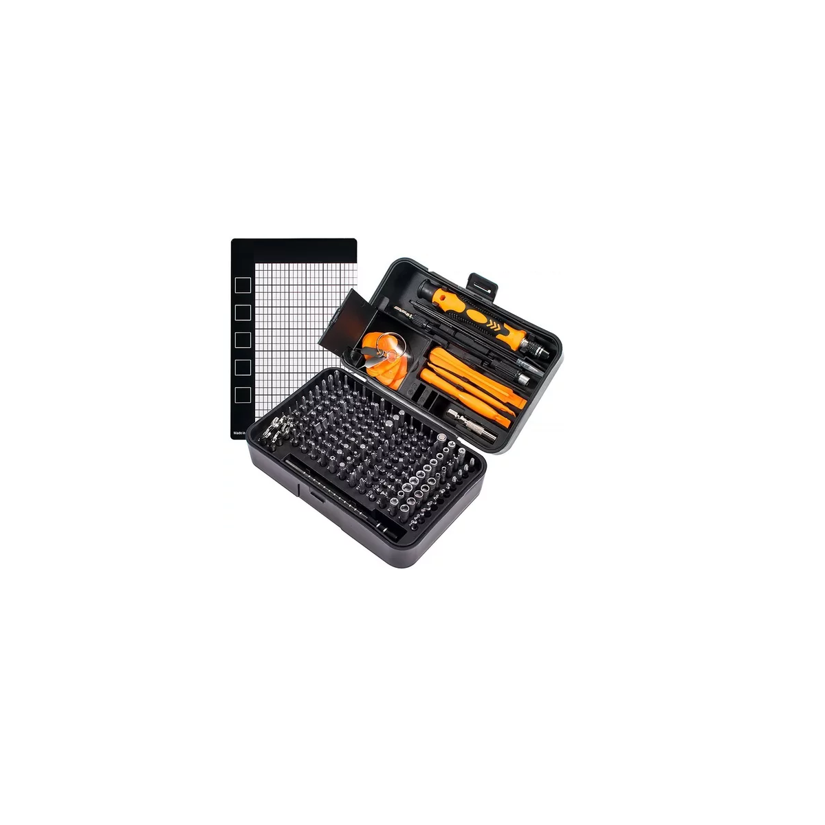 Kit Destornilladores con Puntas Magnéticas Eo Safe Imports para PC/ Celular/ PS4 170 Piezas