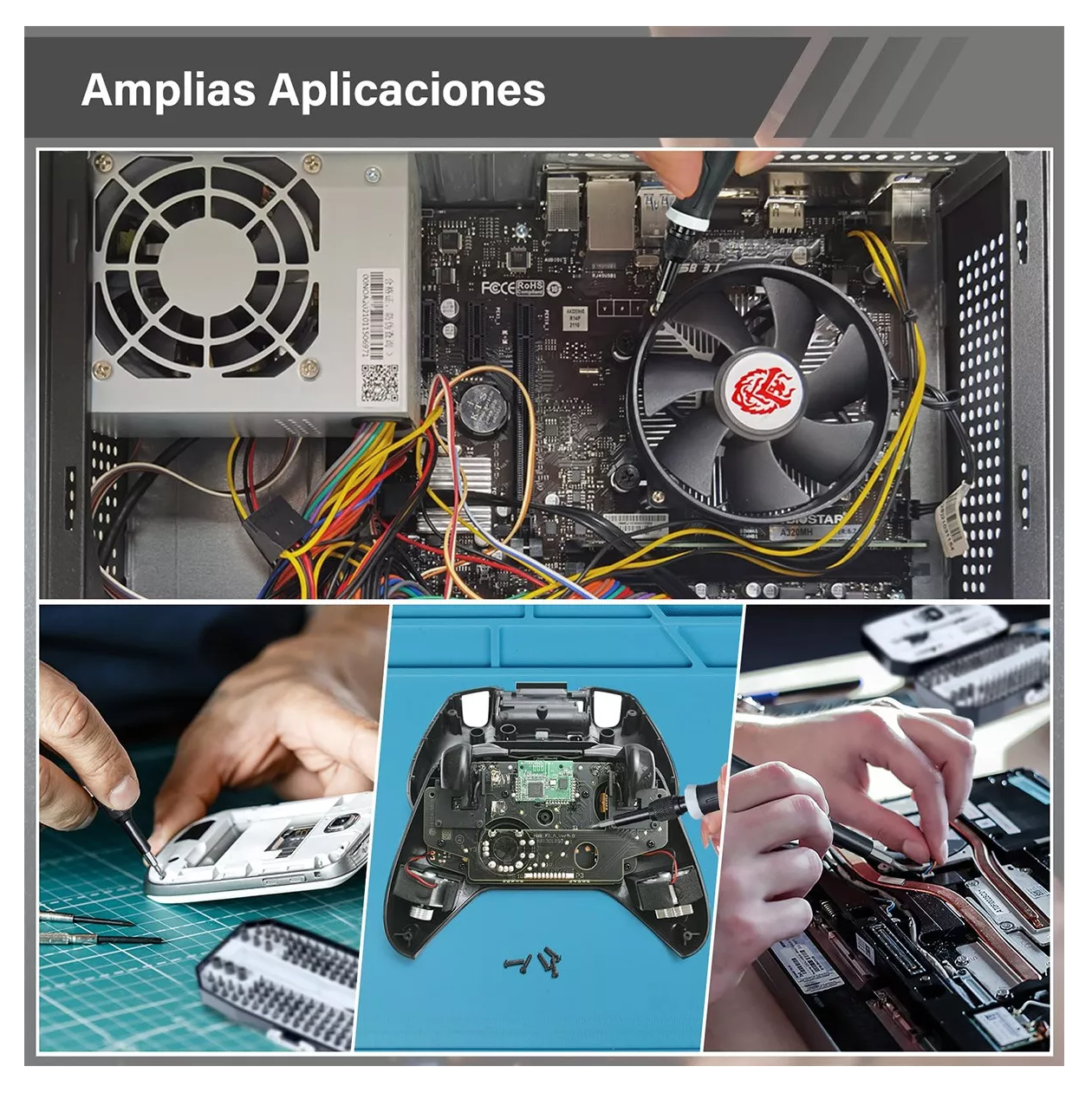 Foto 6 pulgar | Kit de Desarmadores y Juego de Destornilladores 154 en 1 Azul