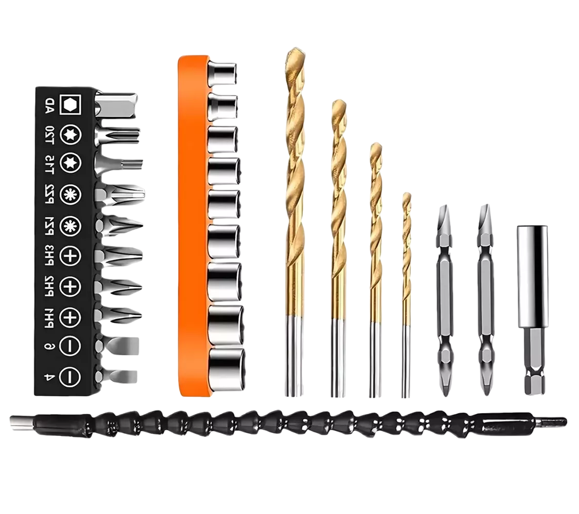 Foto 2 pulgar | Destornillador De Extensión Suave,multifuncionaltraje 27 Pcs