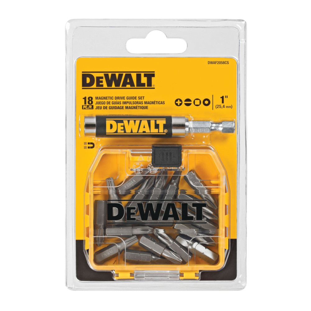 Foto 2 pulgar | Set de Guías de Manejo Dewalt Dwaf2058cs 18 Piezas