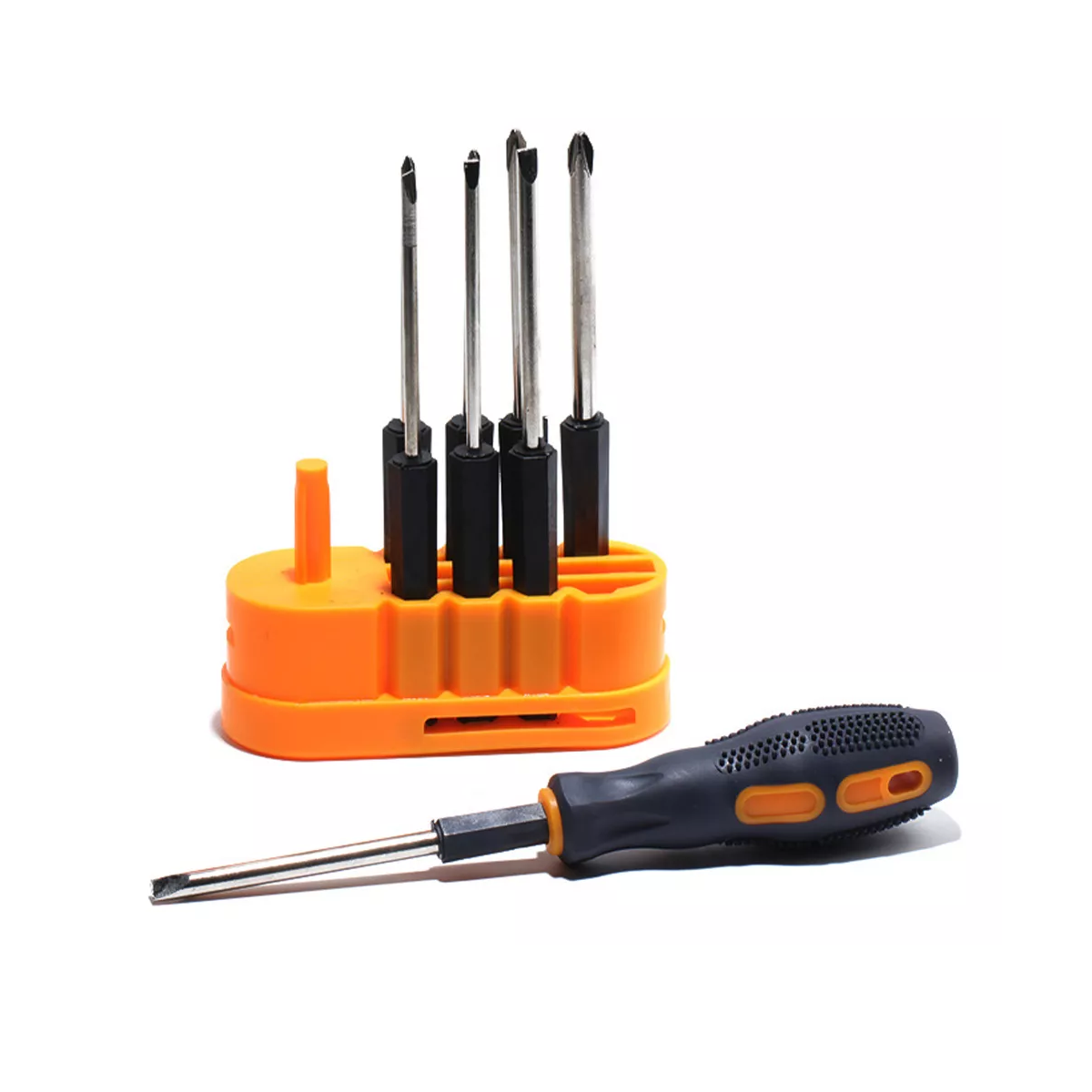 Foto 2 pulgar | Juego De Desarmadores 8 Pack Herramientas Destornilladores Eo Safe Imports Esi-15142 Multicolor