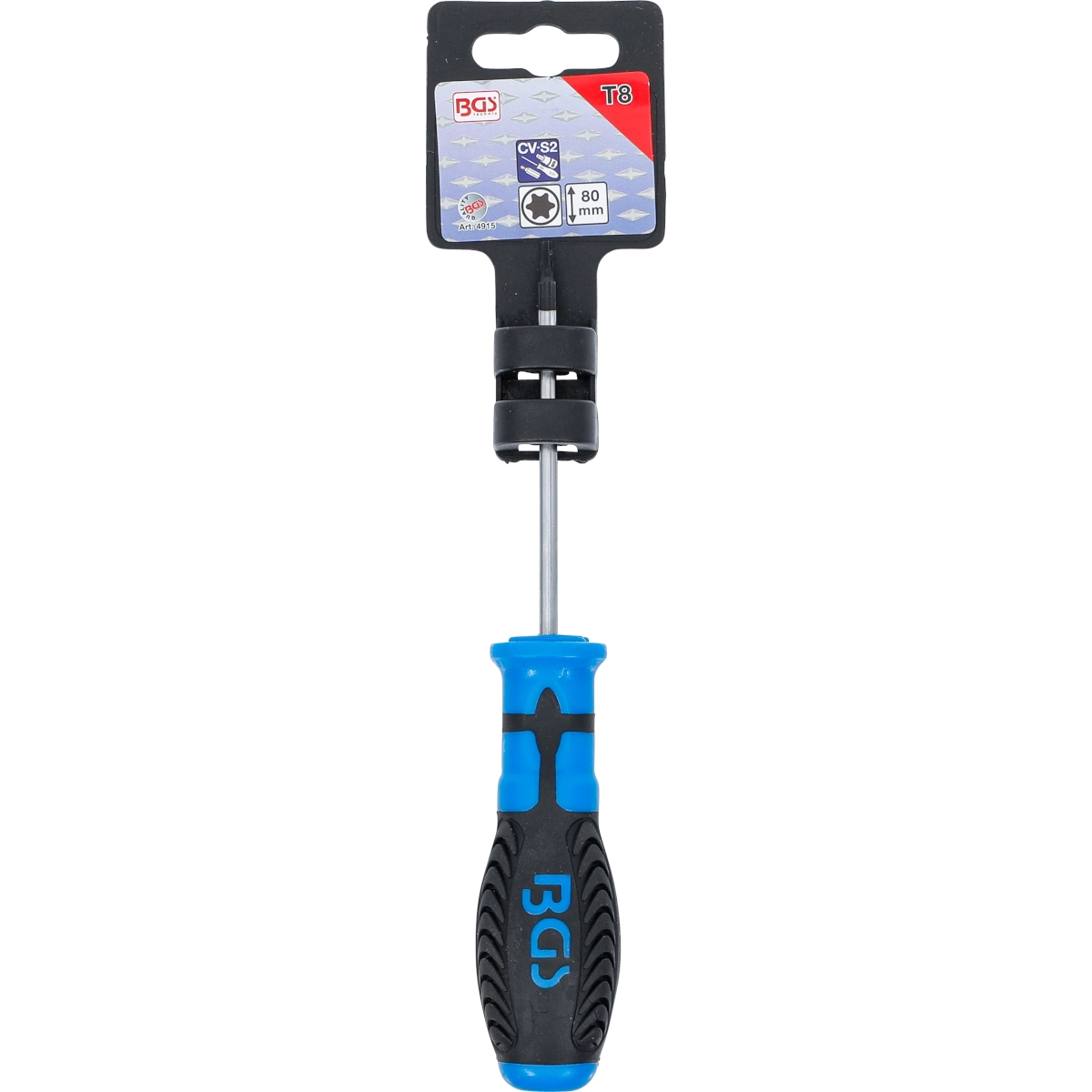 Foto 4 pulgar | Desarmador T (para Torx) T8| Largo Cuchilla 80 Mm | Bgs 4915