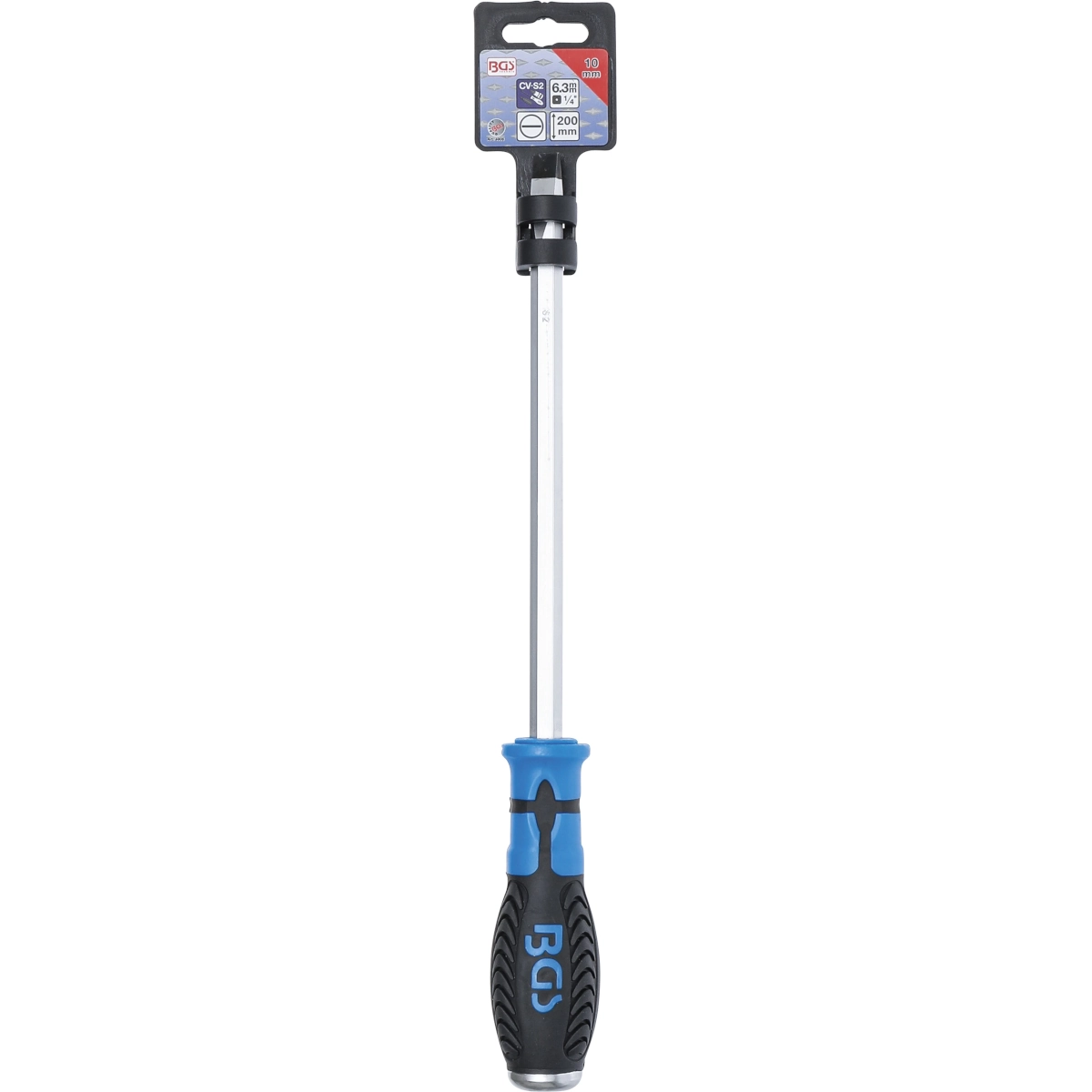 Foto 4 pulgar | Desarmador Plano 10 Mm| Largo Cuchilla 200 Mm | Bgs 4906