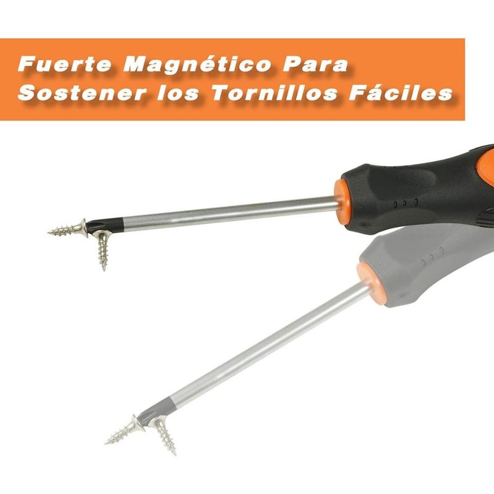 Foto 5 pulgar | Juego de 6 Desarmadores Fumetax Cruz Plano SW-813601002