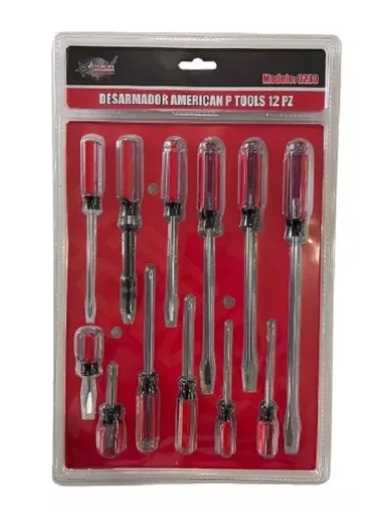 Foto 3 pulgar | Desarmadores AmericanPower de 12 Piezas