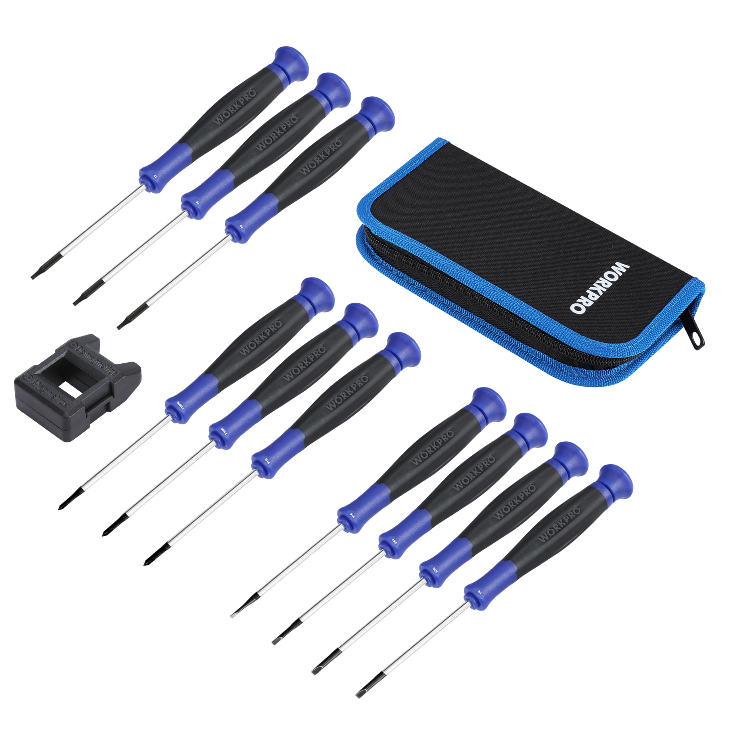 Foto 2 pulgar | Juego De Destornilladores De Precisión Workpro De 10 Piezas Con Funda - Venta Internacional.