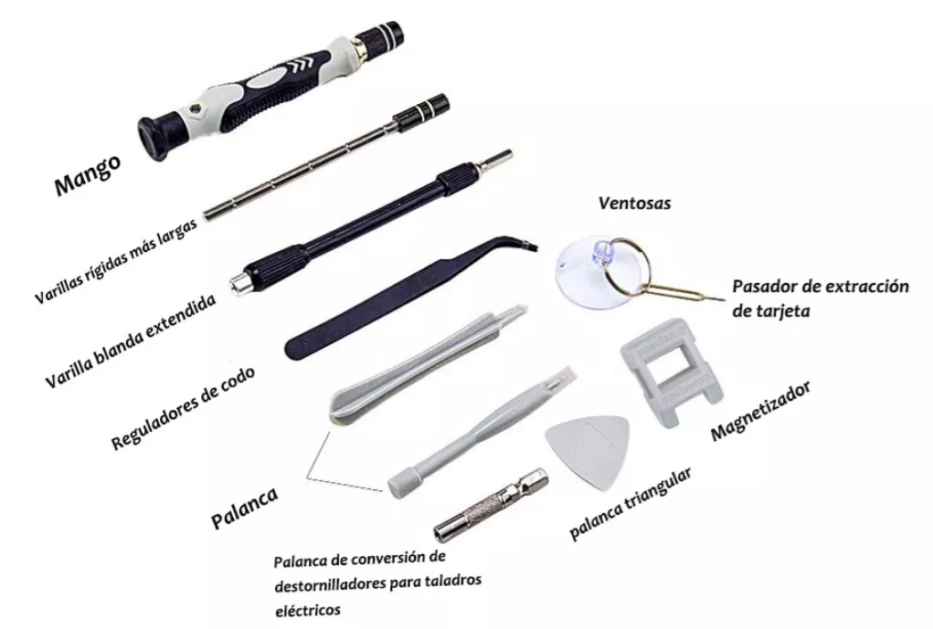 Foto 4 | Kit de Herramientas Destornillador Xtellar 138 Piezas