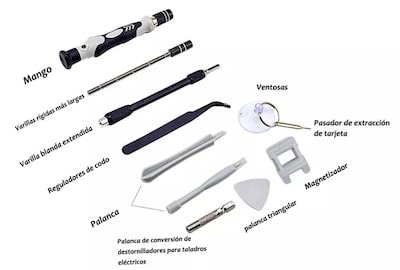 Foto 4 | Kit de Herramientas Destornillador Xtellar 138 Piezas