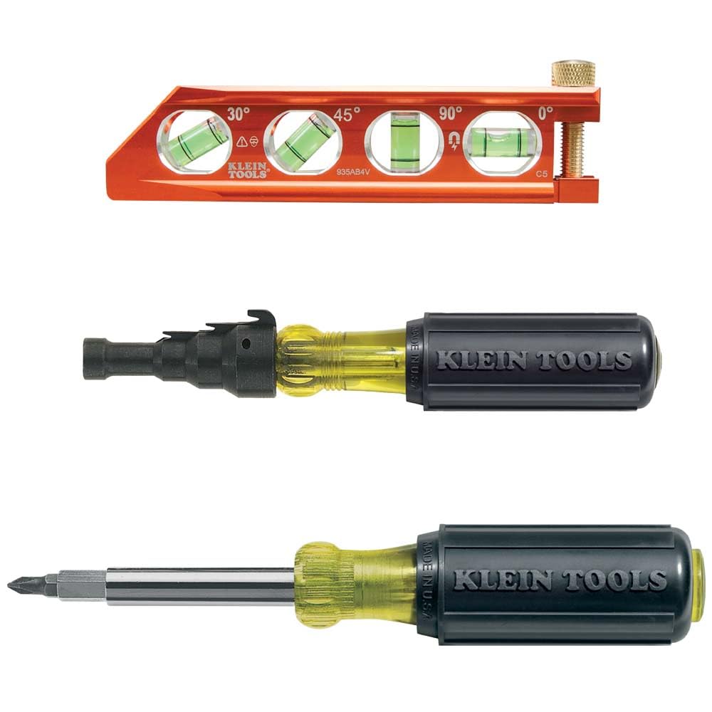 Foto 2 pulgar | Kit de Destornilladores Klein Tools 80073 con Escariador de Conductos 3 Unidades - Venta Internacional