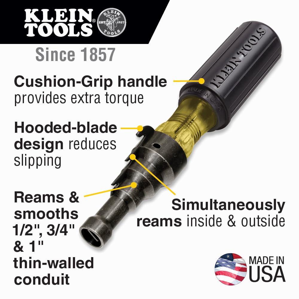 Foto 3 pulgar | Kit de Destornilladores Klein Tools 80073 con Escariador de Conductos 3 Unidades - Venta Internacional