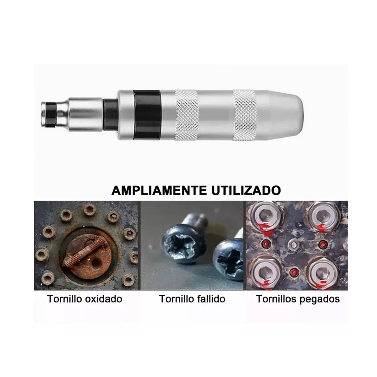 Foto 4 pulgar | Juego De Destornilladores De Impacto 13 Piezas Eo Safe Imports Esi-8789-1 Plata